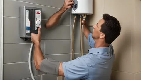 Tankless Water Heater Install