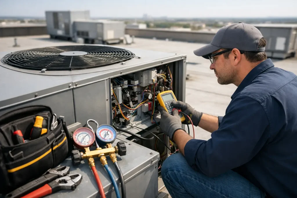 Commercial Rooftop Unit Repair Basics