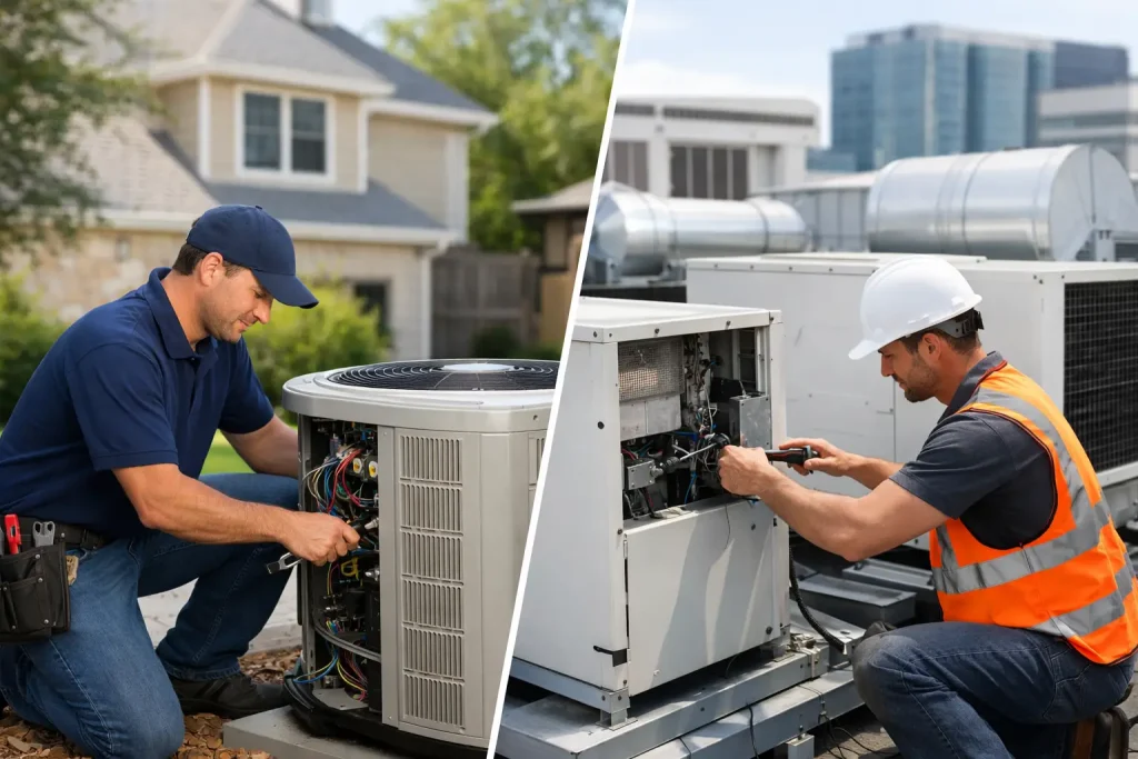 Residential Commercial HVAC Services Explained