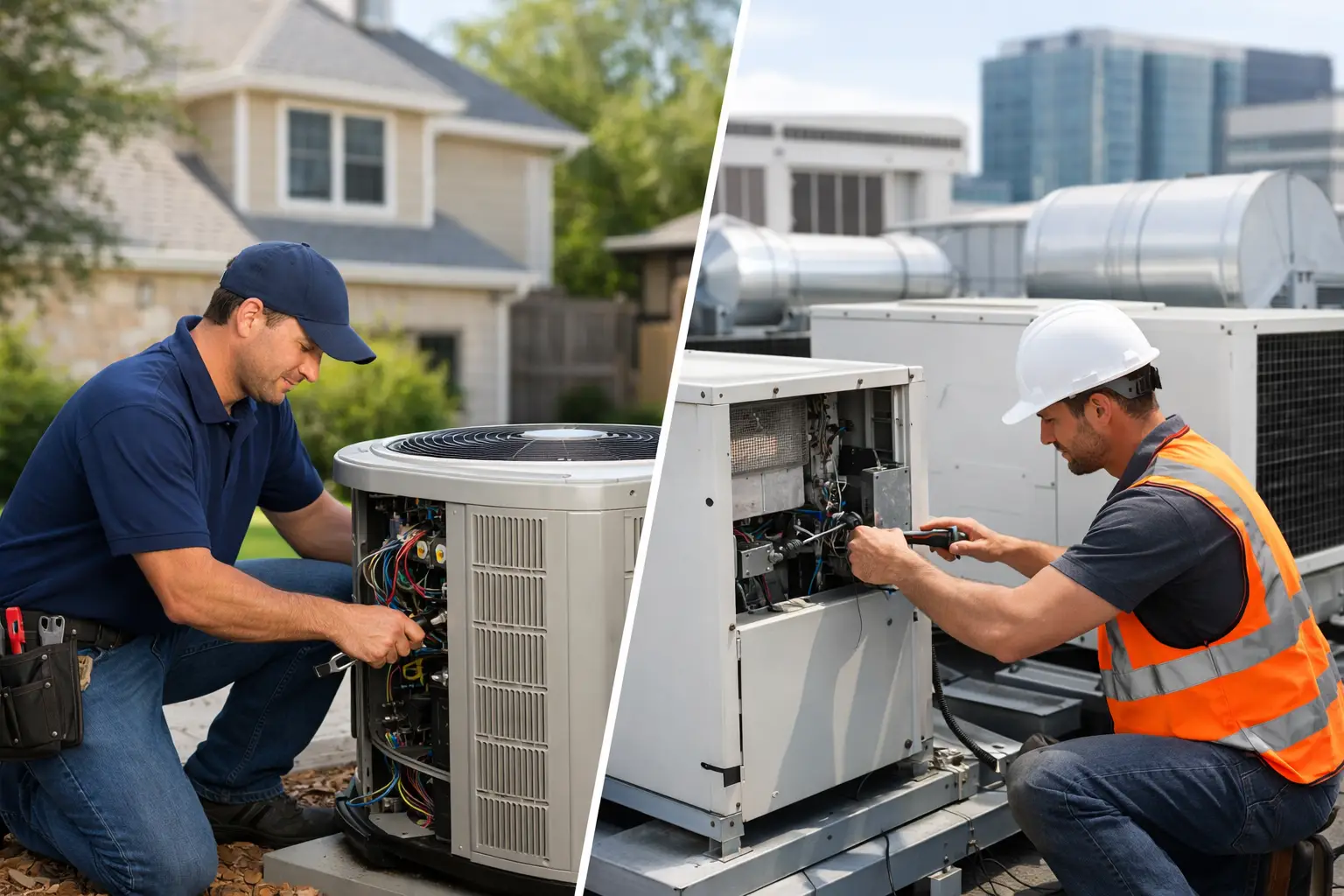 Residential Commercial HVAC Services Explained
